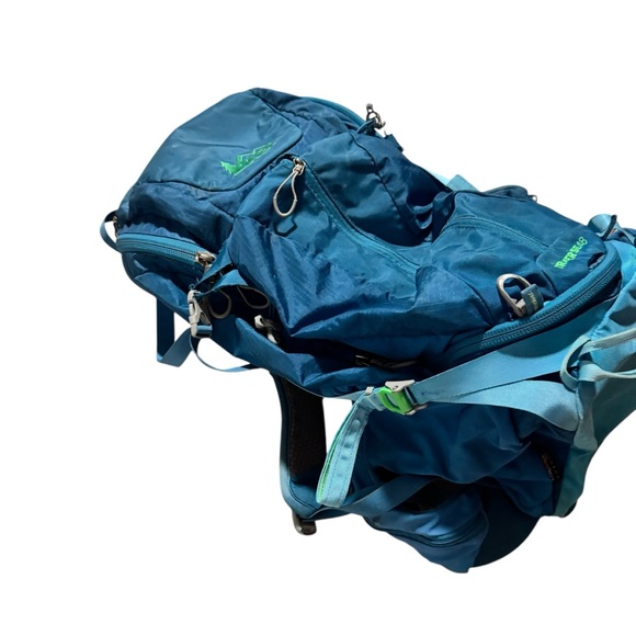 Rei Co-op Traverse 48 Women's Hiking Trekking Backpack 48L Blue Green Size Small - Picture 3 of 12